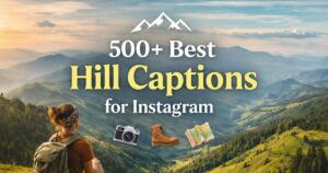 Hill Captions for Instagram