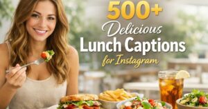 Lunch Captions for Instagram