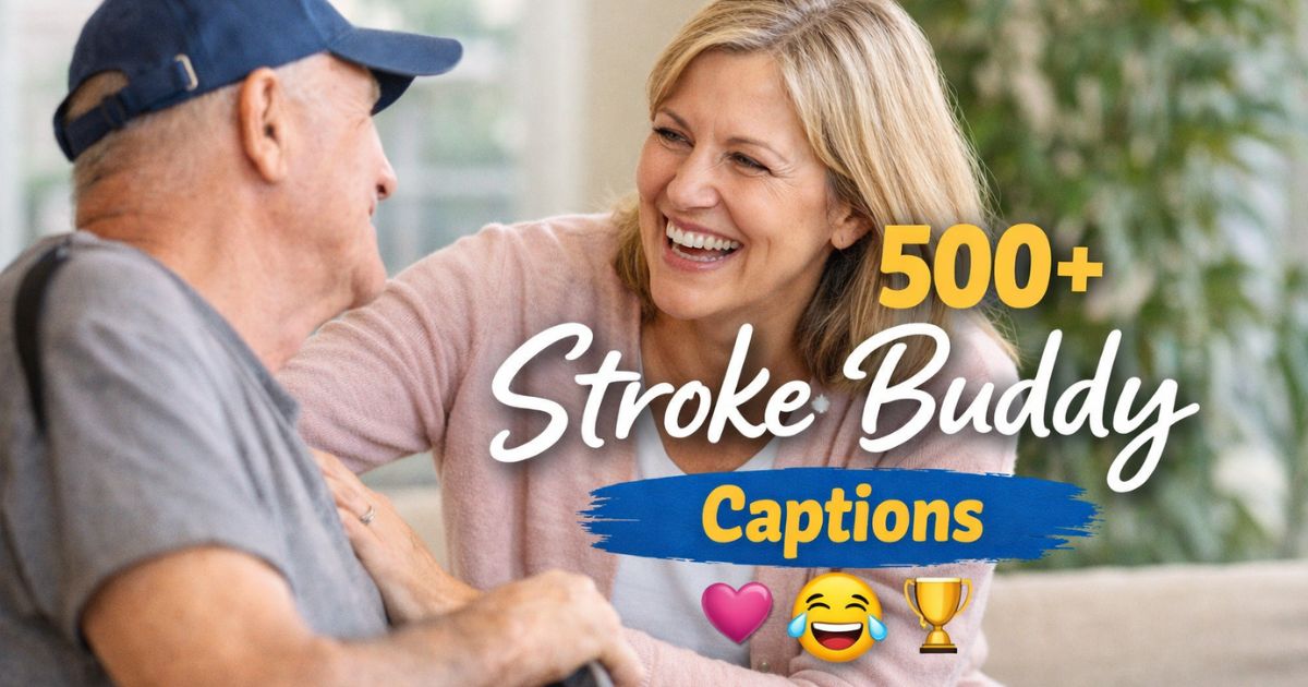 Stroke Buddy Captions