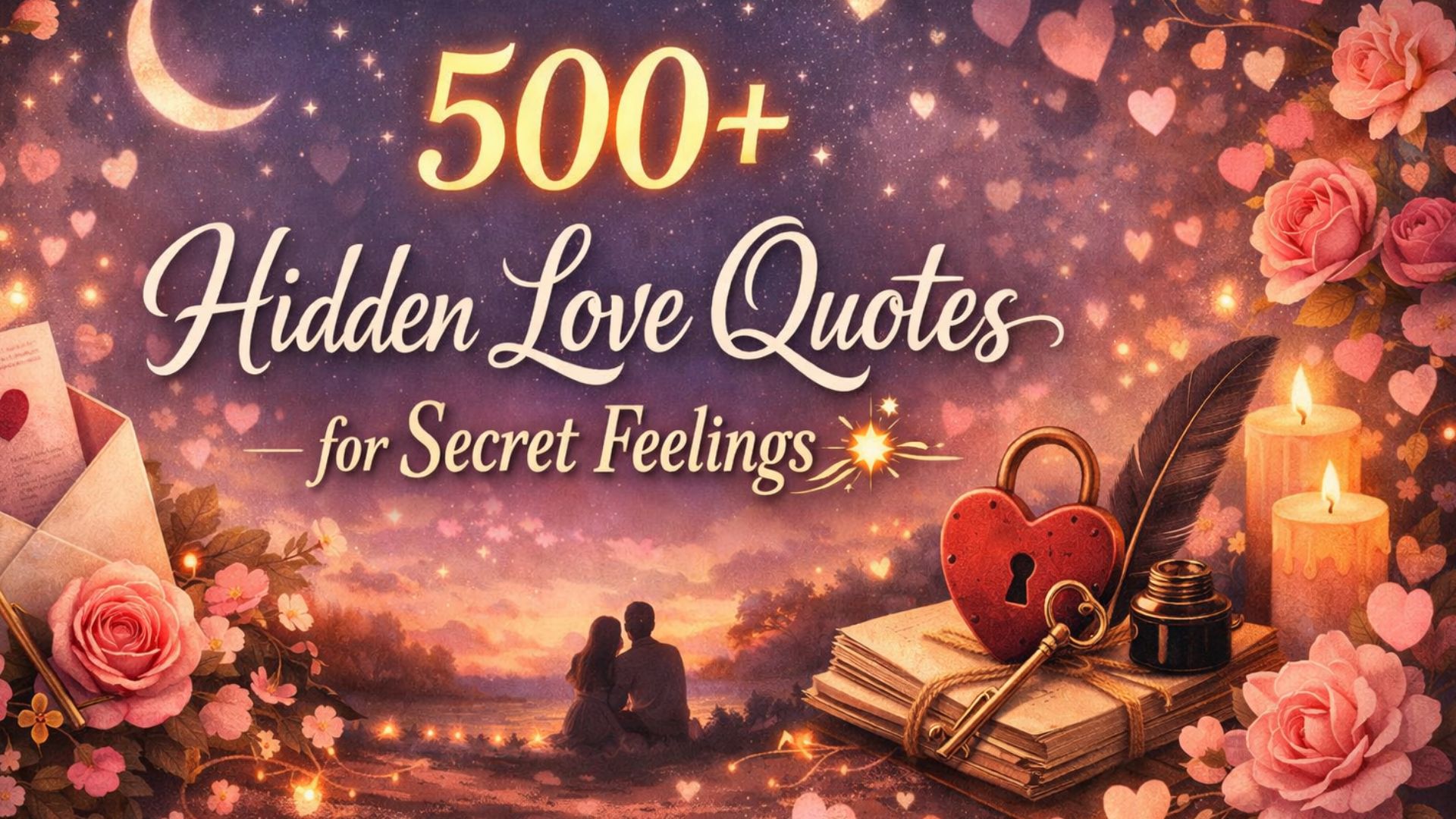 500+ Hidden Love Quotes for Secret Feelings 💫