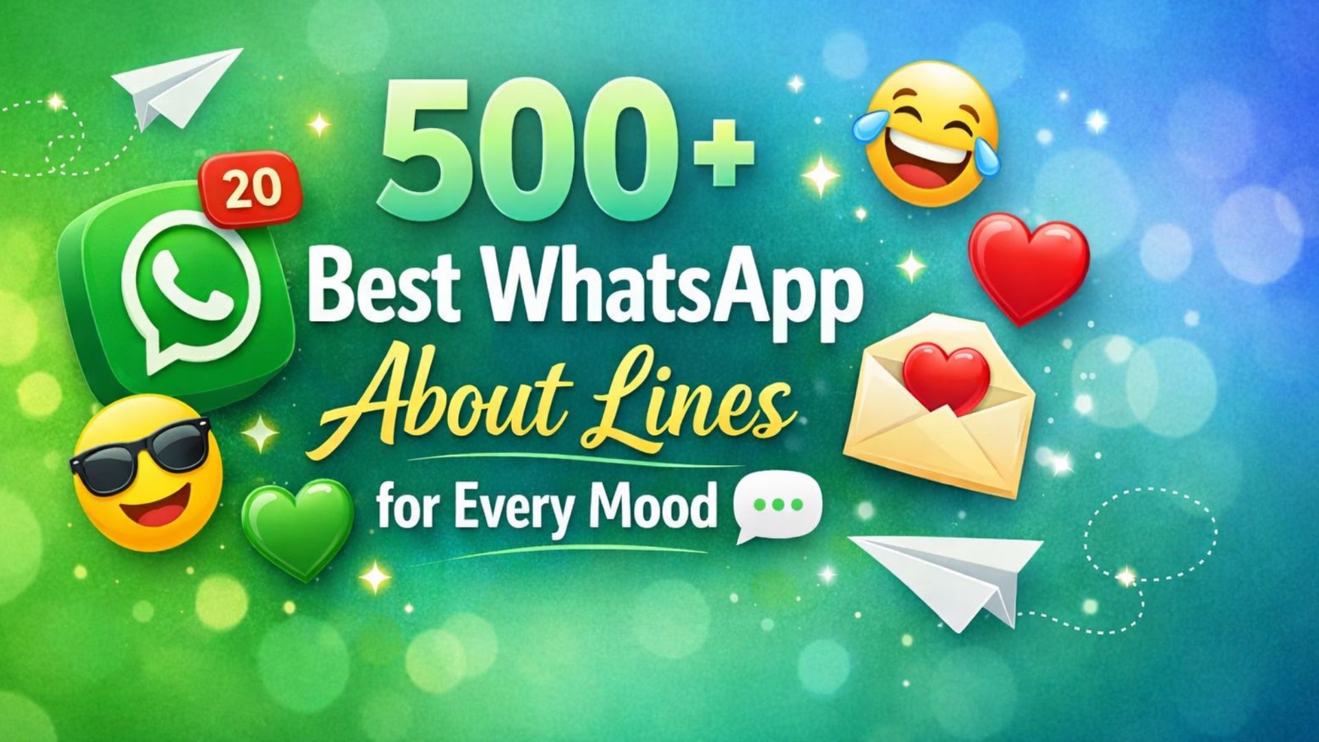 500+ best WhatsApp About lines for every mood 💬 Funny, stylish, attitude & love lines to make your profile stand out.