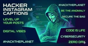 Hacker Instagram Captions
