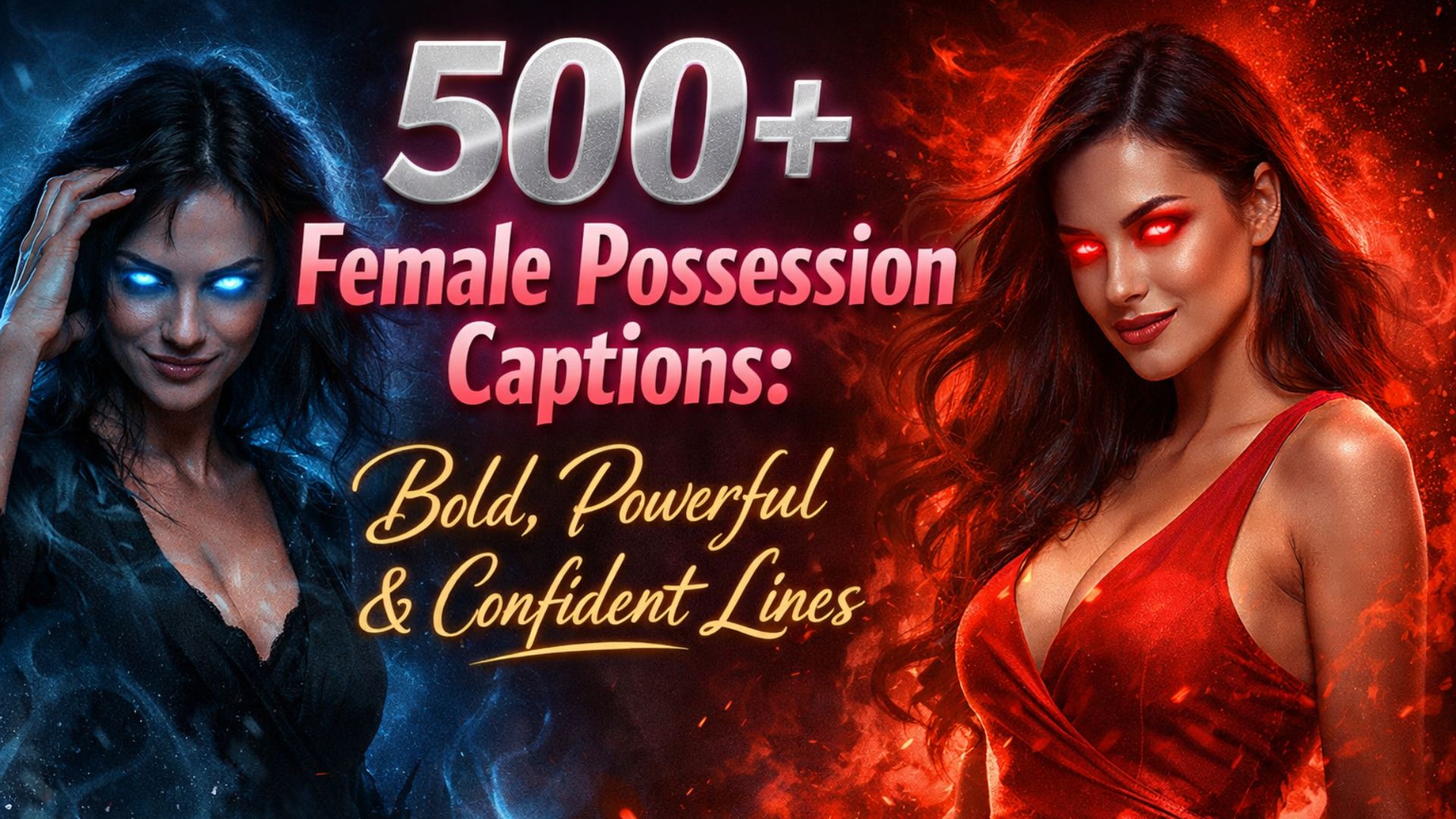 500+ Female Possession Captions: Bold, Powerful & Confident Lines