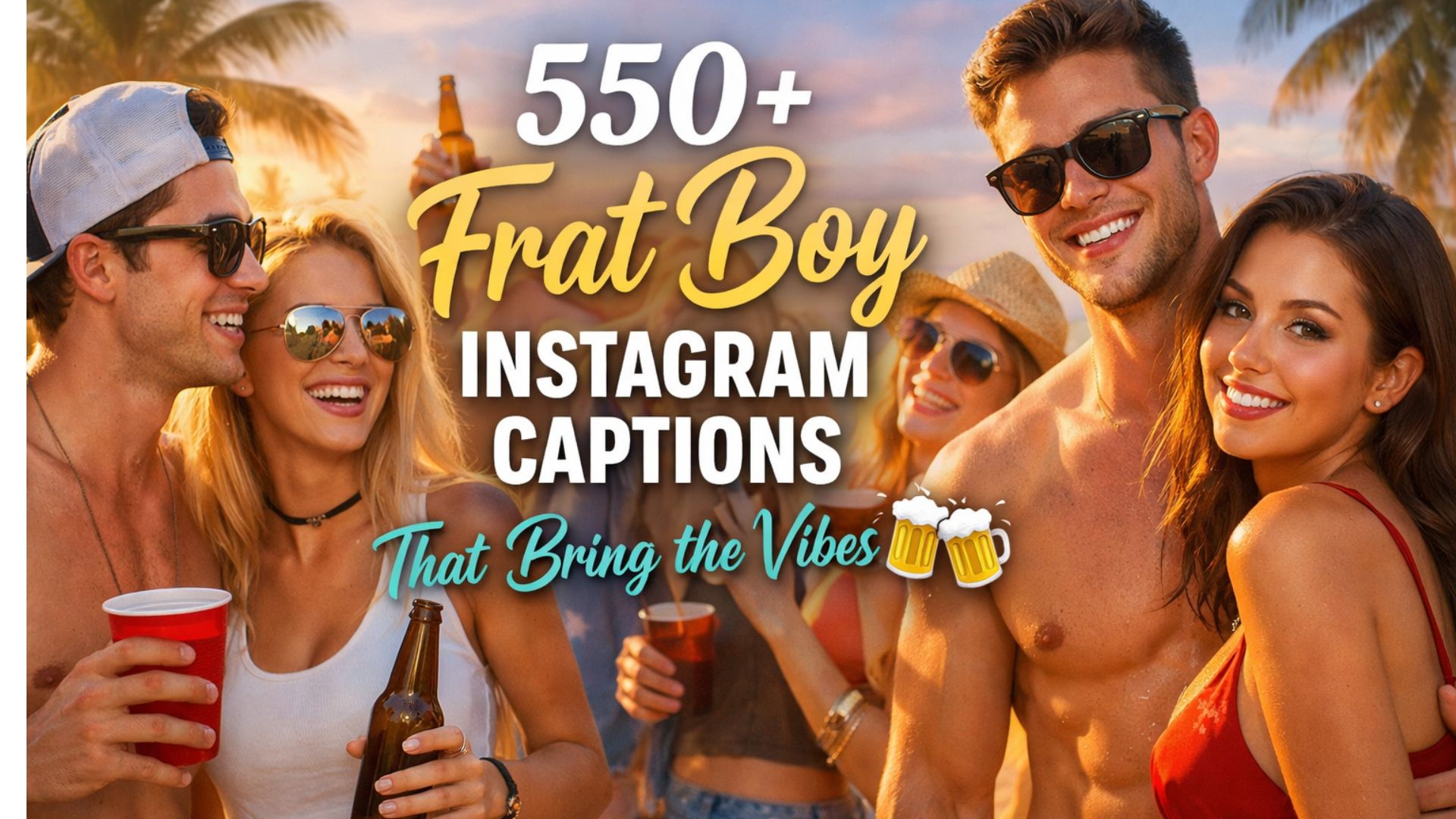 550+ Frat Boy Instagram Captions That Bring the Vibes
