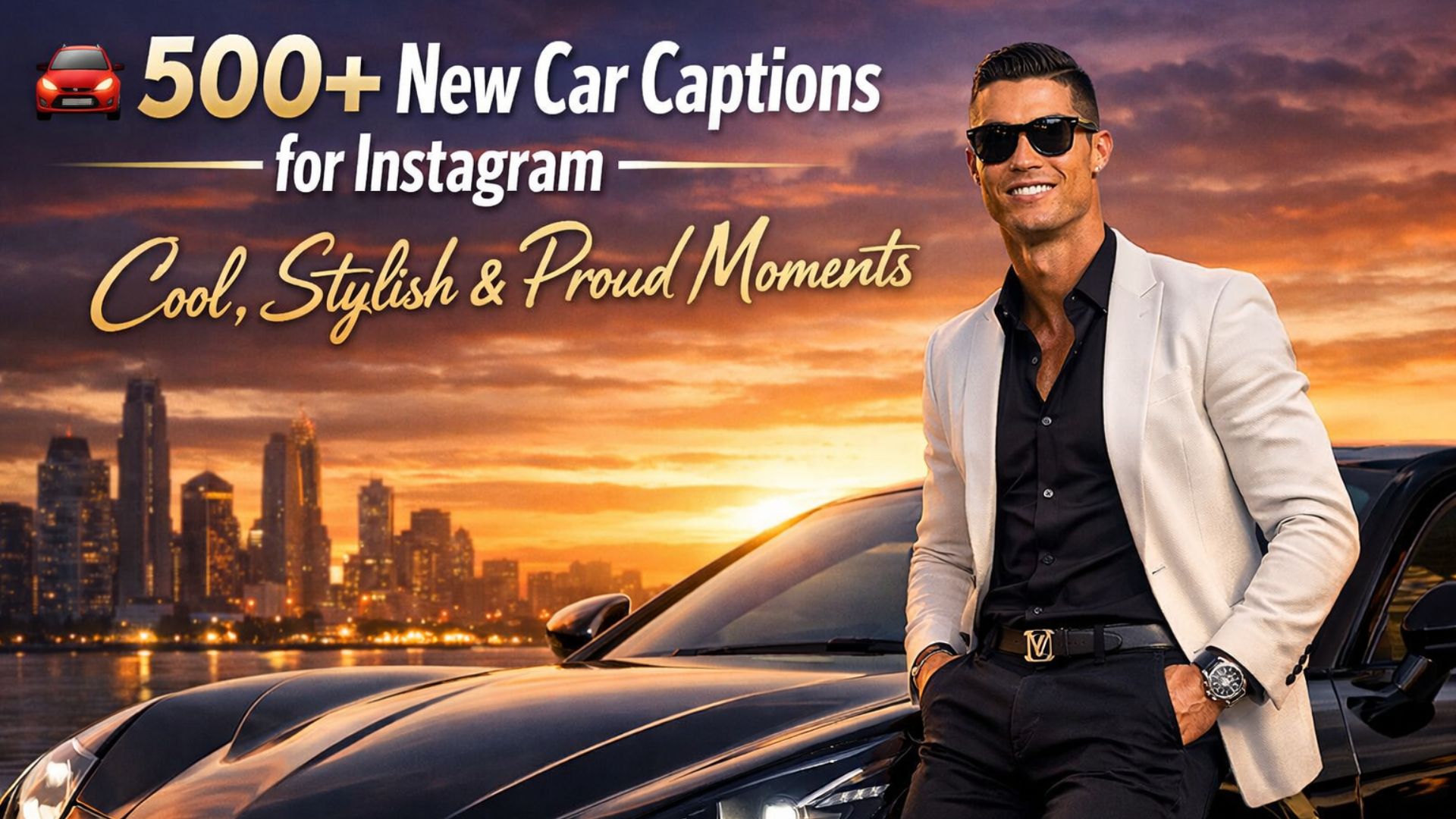🚗 500+ New Car Captions for Instagram | Cool, Stylish & Proud Moments