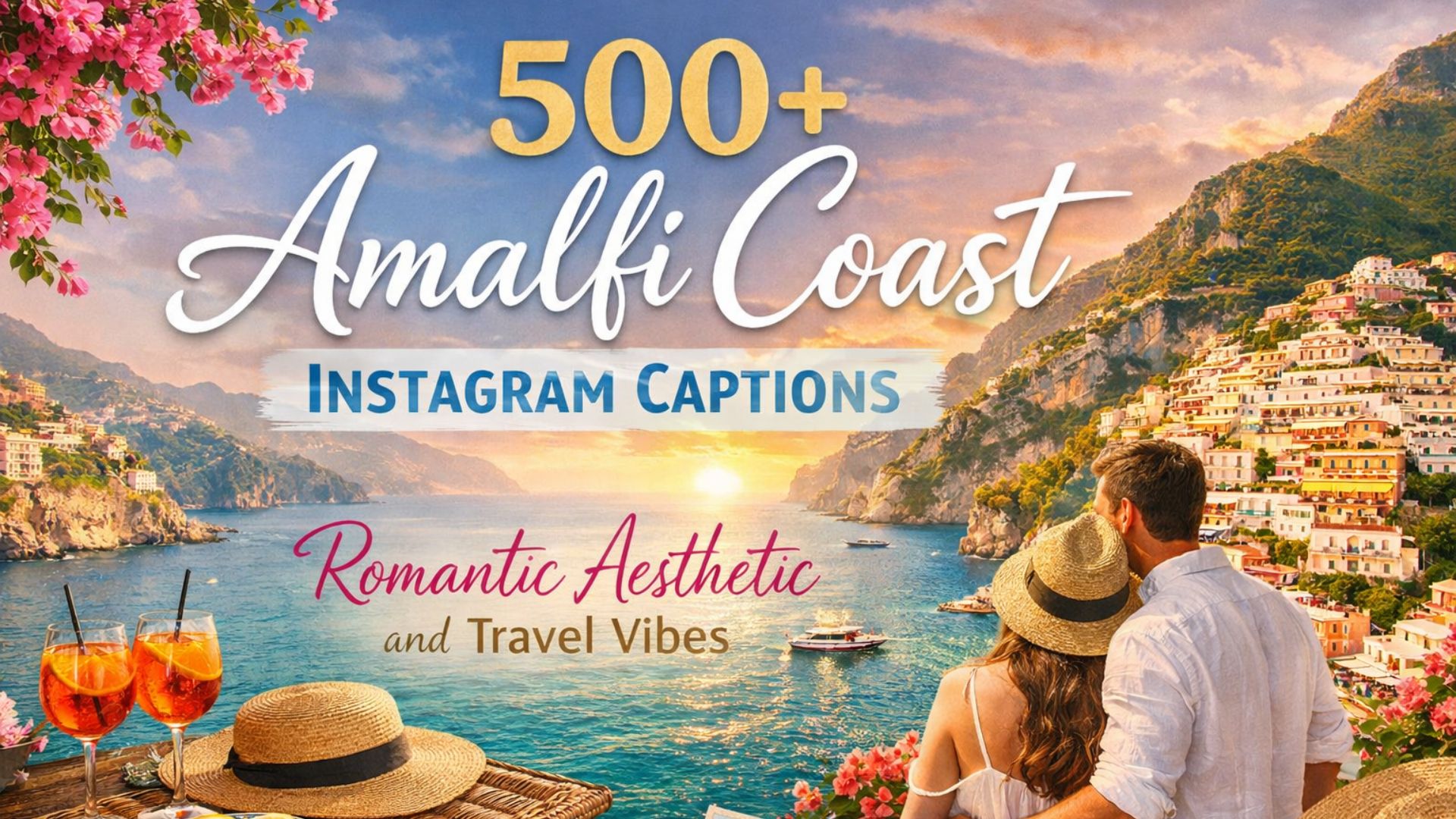 500+ Amalfi Coast Instagram Captions Romantic Aesthetic and Travel Vibes
