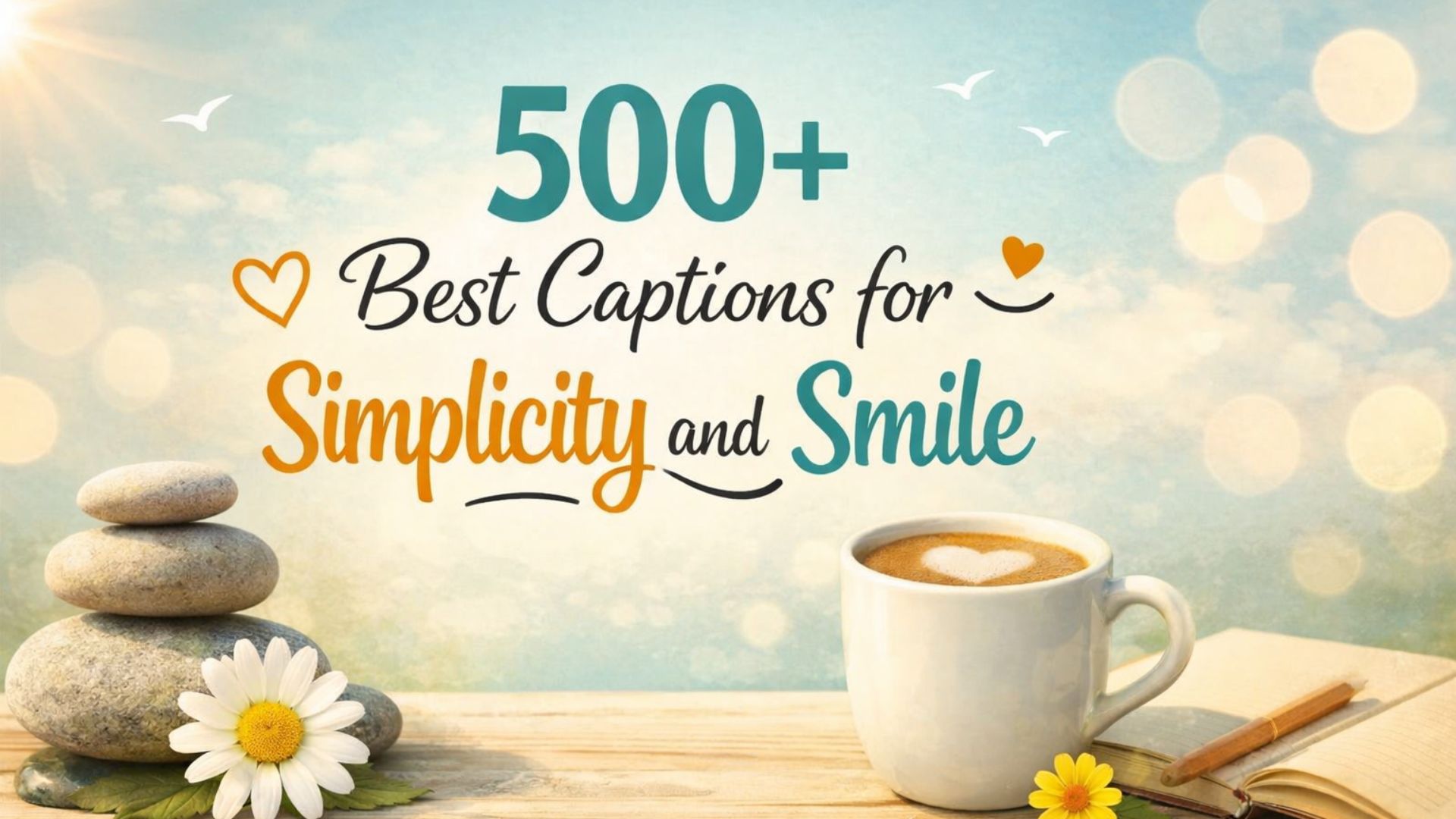500+ Best Captions for Simplicity and Smile
