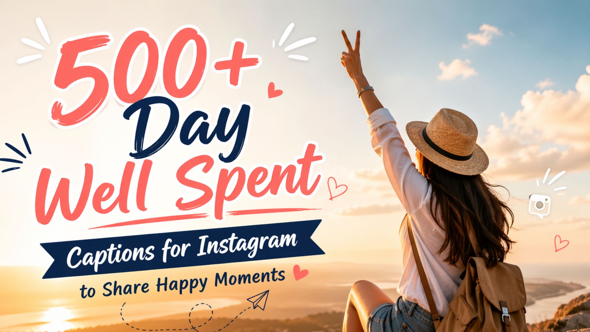 500+ Day Well Spent Captions for Instagram to Share Happy Moments