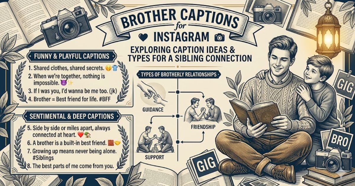 Brother Captions for Instagram