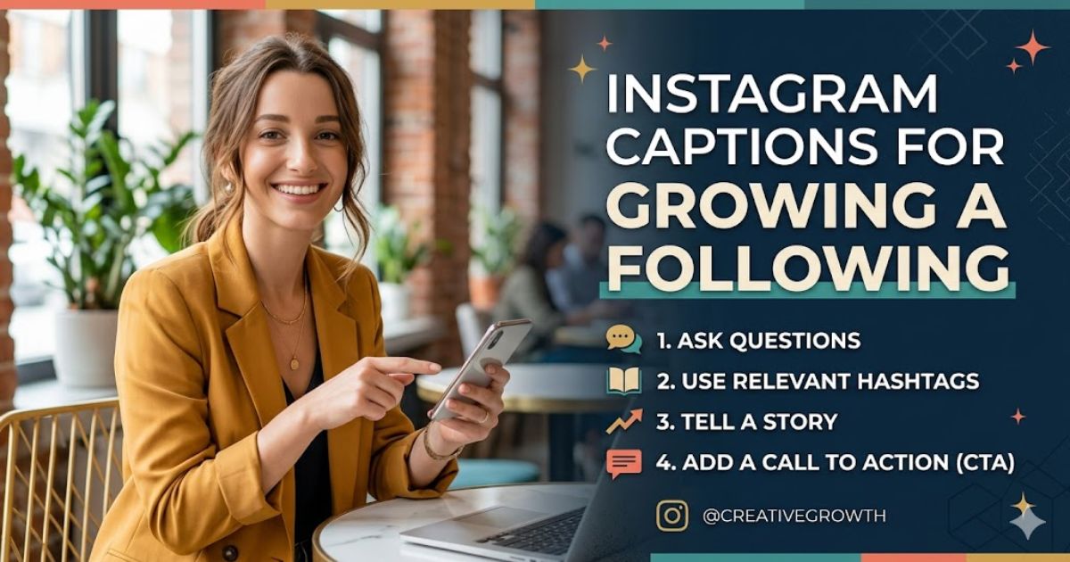 Instagram Captions For Growing A Following