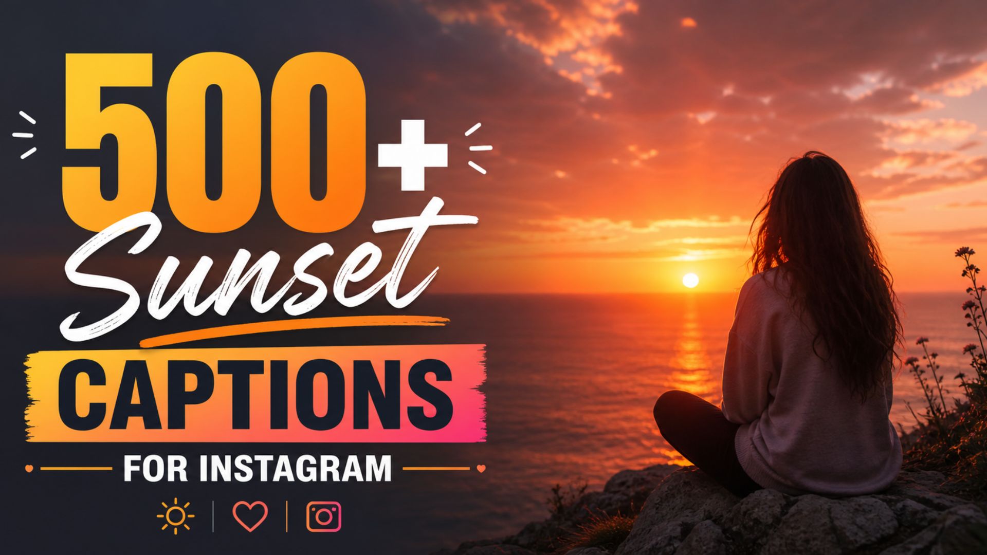 500+ Sunset Captions for Instagram
