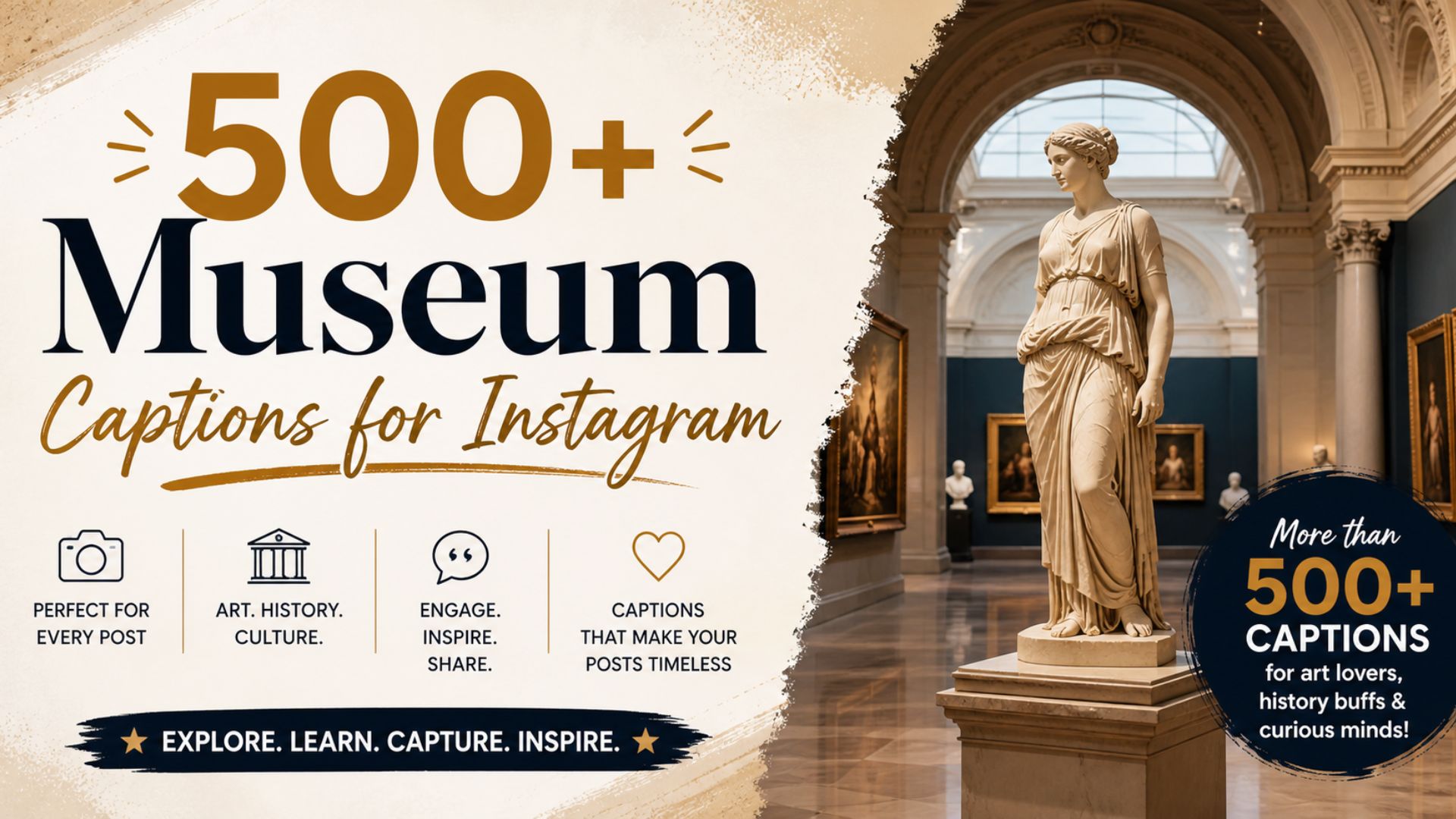 500+ Museum Captions for Instagram