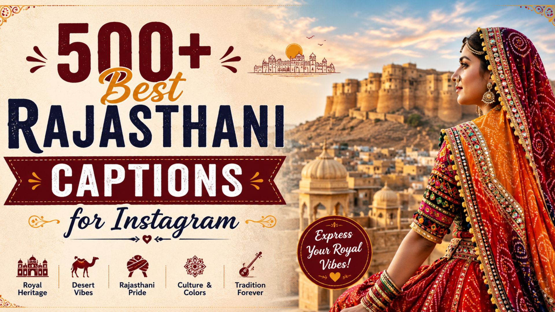 500+ Best Rajasthani Captions for Instagram