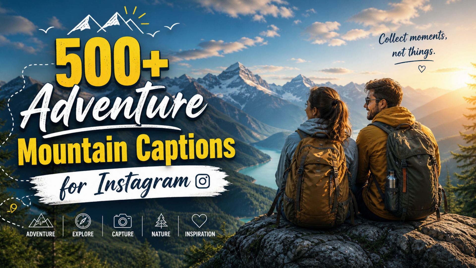 500+ Adventure Mountain Captions for Instagram