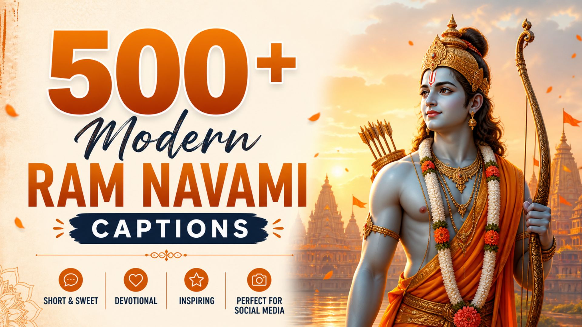 500+ Modern Ram Navami Captions
