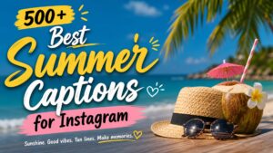 500+ Best Summer Captions for Instagram