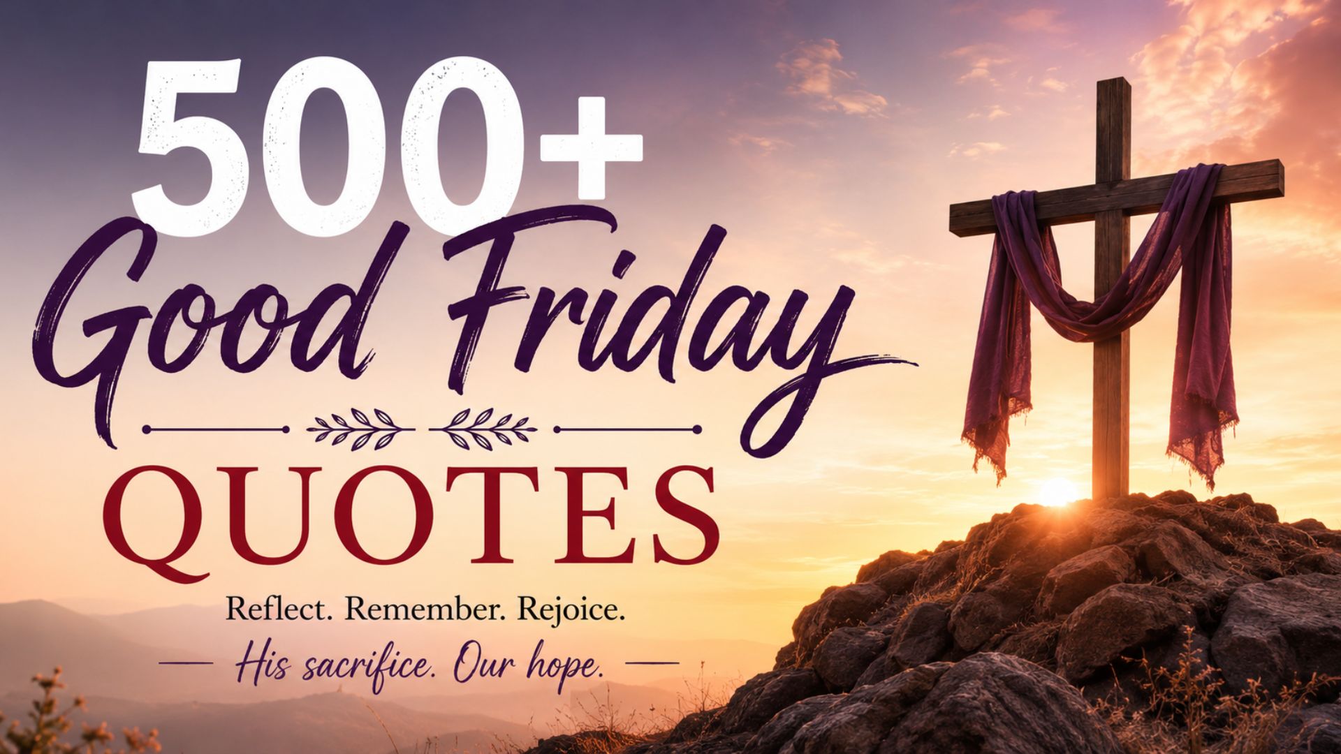 500+ Good Friday Quotes