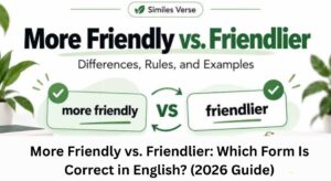 More Friendly vs. Friendlier: Which Form Is Correct in English? (2026 Guide)