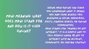 MDNI Meaning: What Does MDNI Stand For and How Is It Used Online?