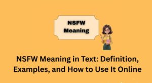 NSFW Meaning in Text: Definition, Examples, and How to Use It Online