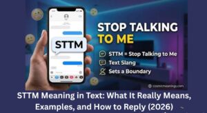 STTM Meaning in Text: What It Really Means, Examples, and How to Reply (2026)